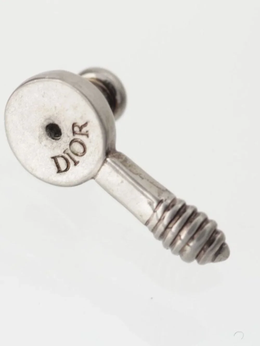 Dior J'adior Rhinestone Earrings Silver - Picture 8 of 8